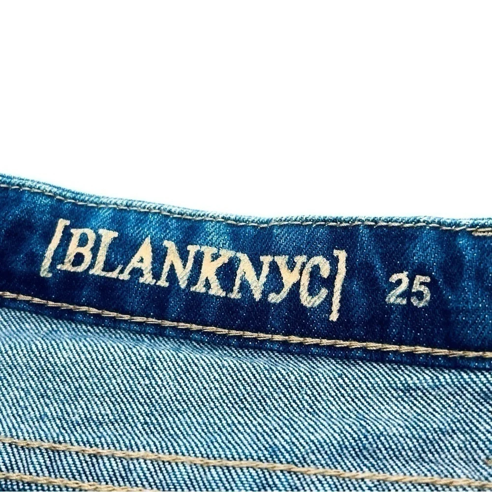 Blank NYC Jean Shorts “Jeepin” Denim Size 25 = 2 nyc Cutoffs Cut Offs New